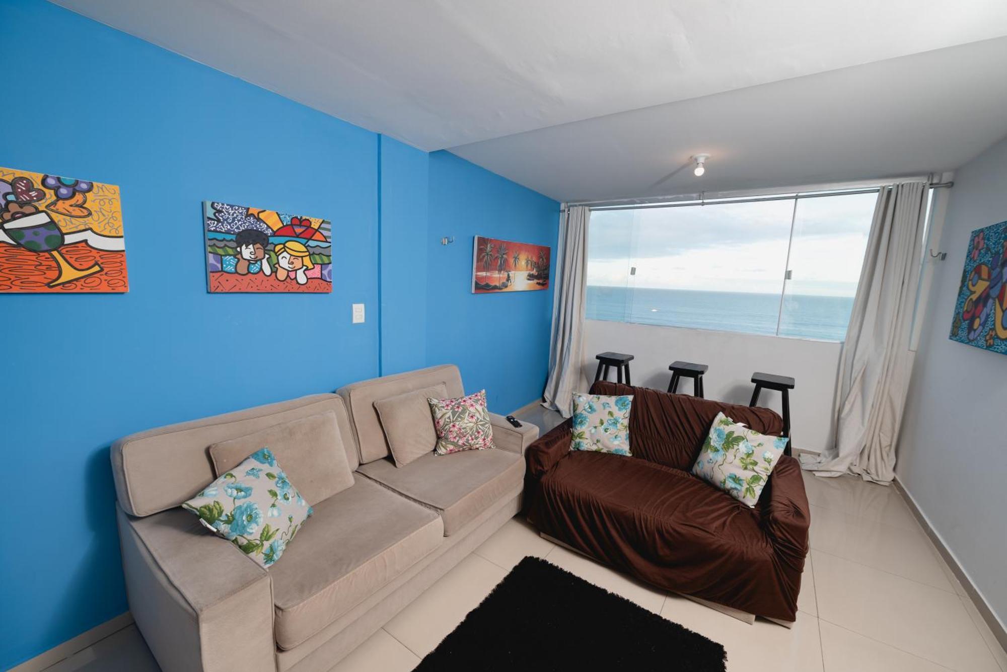 Apartamentos Natal Ponta Negra Vista Espetacular Para O Mar Kültér fotó