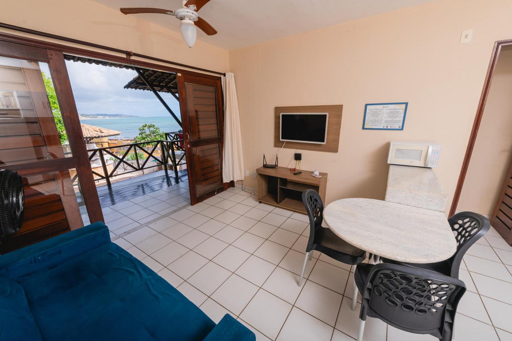 Apartamentos Natal Ponta Negra Vista Espetacular Para O Mar Kültér fotó