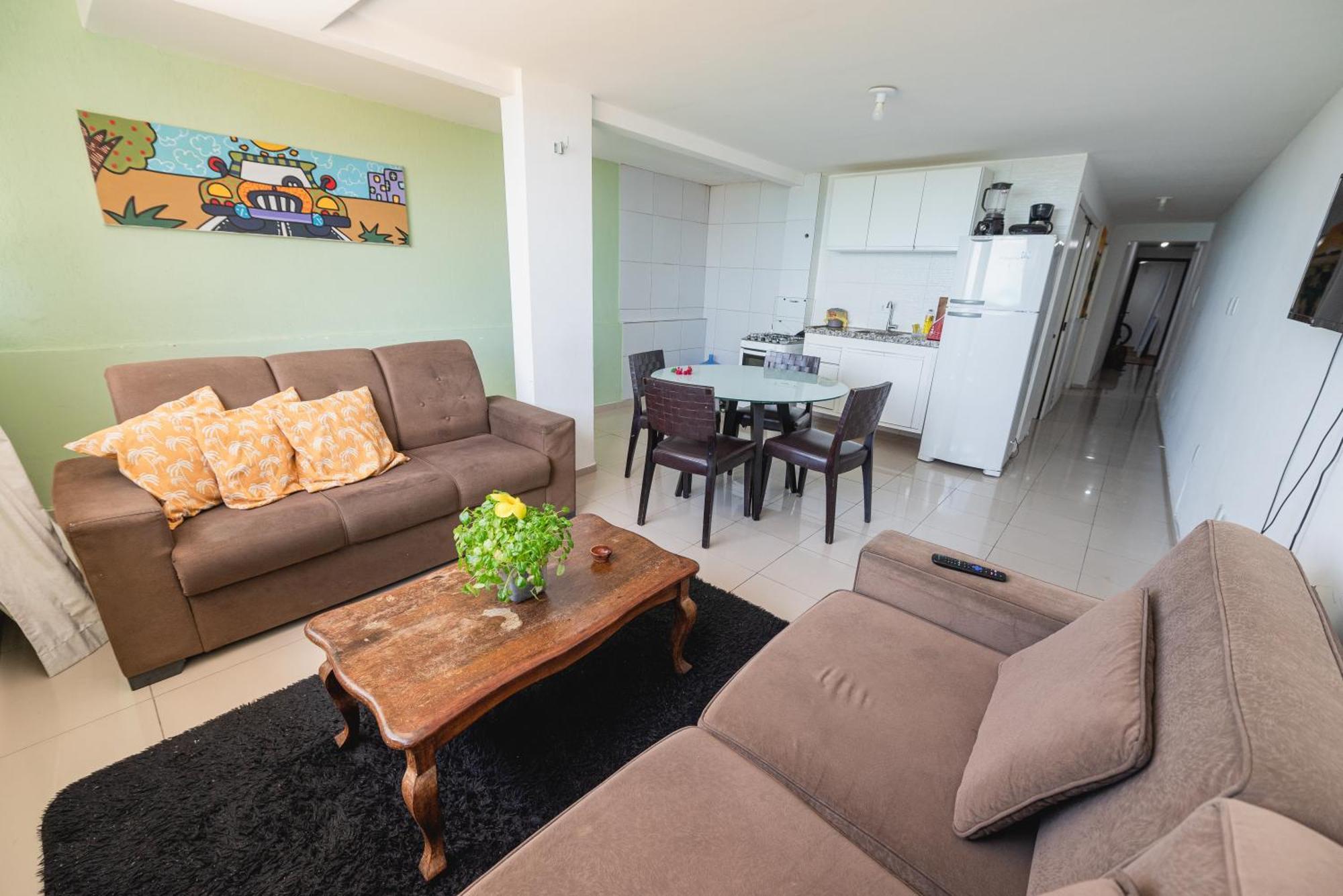 Apartamentos Natal Ponta Negra Vista Espetacular Para O Mar Kültér fotó